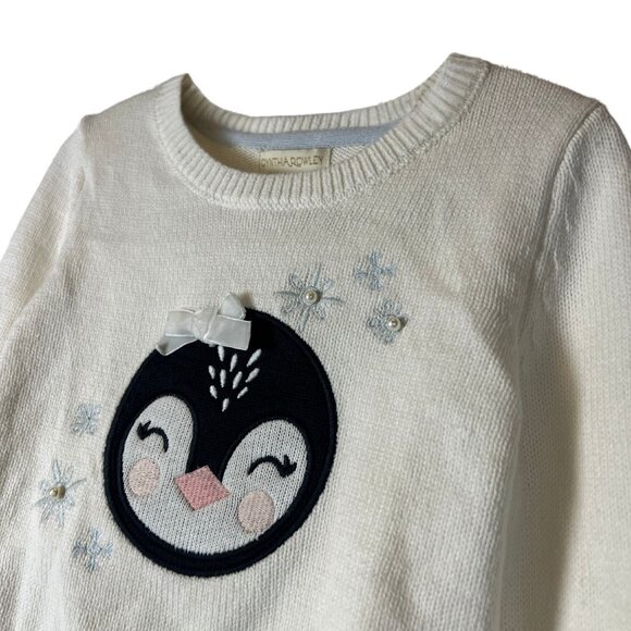 Penguin Long Sleeve Pullover Sweater Toddler & Penguin Bag 3-4 Yrs Size 4T - Picture 4 of 5
